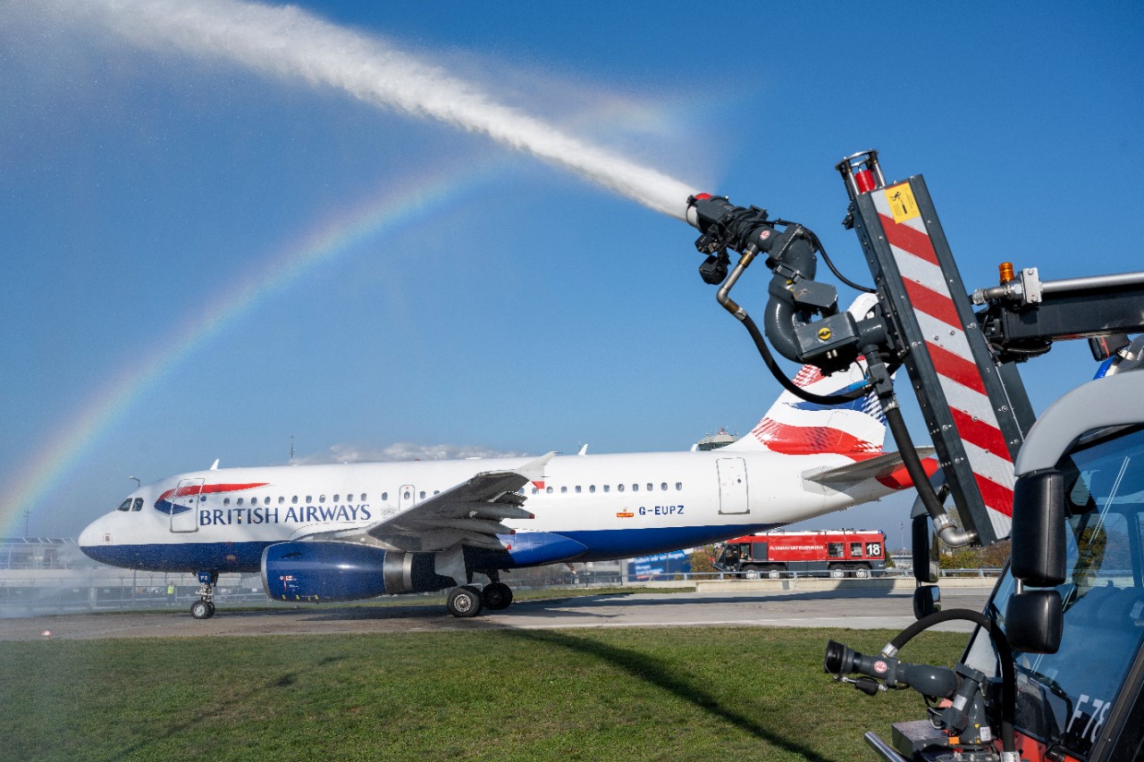 British Airways sagt #DankeTXL. (Bildquelle: BER / Günter Wicker)